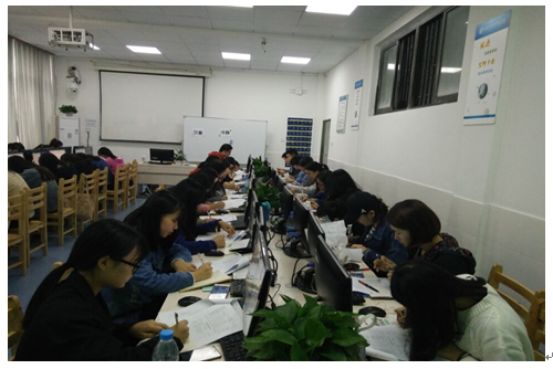 各专业技能测验现场 各专业技能测验现场